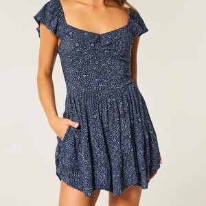 Hollister Navy Blue Mini Dress 💙
